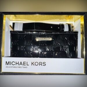 Michael Kors Adjustable Belt Bag L/XL Black